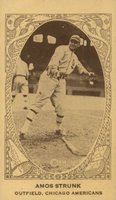 1922 American Caramel # Amos Strunk Baseball Card