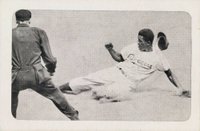 1947 Bond Bread Jackie Robinson # Sliding Baseball Card