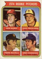 1974 Topps #599sL 1974 Rookie Pitchers S.D. Freisleben-large Print Baseball Card