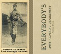 1916 Everybody's #29 George Chalmers Baseball Card