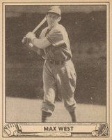 1940 Play Ball #57 Max West Baseball Card