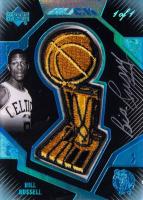 2007 Upper Deck Black Trophy Autographs #CTA-BR Bill Russell White 1/1 Basketball Card