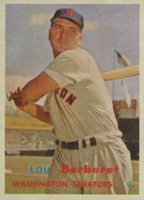 1957 Topps #315 Lou Berberet Baseball Card