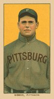 1909 White Borders Ghosts, Miscuts, Proofs, Blank Backs & Oddities #188 George Gibson Baseball Card
