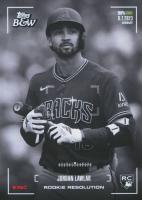 2024 Topps Black and White Rookie Resolution #RR18 Jordan Lawlar Baseball Card