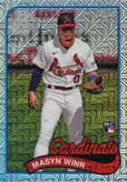 2024 Topps Silver Pack 1989 Chrome Promo #30 Masyn Winn Series 2 Baseball Card