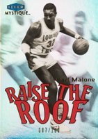 2012 Fleer Retro Mystique Raise The Roof  #2 Karl Malone Basketball Card