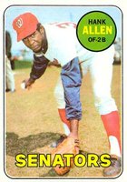 1969 Topps #623 Hank Allen Baseball Card