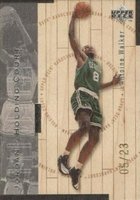 1998 Upper Deck Hardcourt Jordan Holding Court #J2 Antoine Walker/Michael Jordan Silver Basketball Card