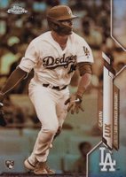 2020 Topps Chrome #148 Gavin Lux Sepia Refractor Baseball Card