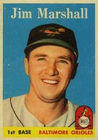 1958 Topps #441 Jim Marshall Baseball Card