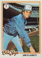 1978 Topps #496 Jim Clancy Baseball Card