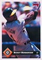 1993 Donruss #315 Rickey Henderson Baseball Card
