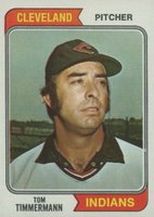 1974 Topps #327 Tom Timmermann Baseball Card