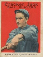 1914 Cracker Jack #136 Rabbit Maranville Baseball Card