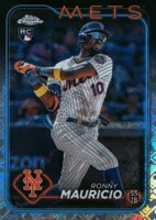 2024 Topps Chrome Logofractor Edition #28 Ronny Mauricio Baseball Card