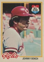 1978 O-Pee-Chee #50 Johnny Bench Baseball Card