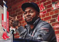 2020 Topps Update #U124 David Ortiz SP Baseball Card