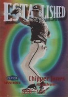 1999 Fleer Mystique Established #3 Chipper Jones Baseball Card