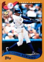 2002 Topps #95 Alfonso Soriano Baseball Card