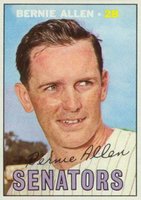 1967 Topps #118 Bernie Allen Baseball Card