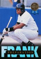 1993 Leaf Frank Thomas #10 Preparation Series 2 Baseball Card