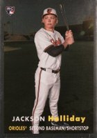 2024 Topps Chrome Lids #1 Jackson Holliday Baseball Card