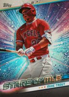 2024 Topps Stars of MLB #SMLB2 Mike Trout Baseball Card
