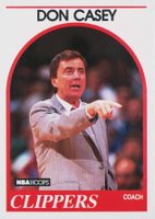 1989 Hoops #107 Don Casey Basketball Card