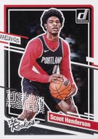 2023 Panini Donruss The Rookies #2 Scoot Henderson Basketball Card