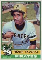 1976 Topps #36 Frank Taveras Baseball Card
