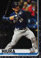 2019 Topps Update  #US150 Keston Hiura Batting-Black Baseball Card