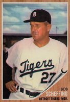 1962 Topps #416 Bob Scheffing Baseball Card