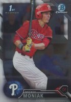 2016 Bowman Draft  #BDC1 Mickey Moniak Chrome Baseball Card