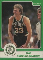1984 Star Larry Bird #10 The 1982-83 Season Basketball Card