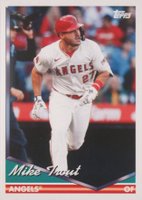 2024 Topps Archives #217 Mike Trout Baseball Card