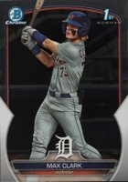 2023 Bowman Draft #BDC76 Max Clark Chrome Baseball Card