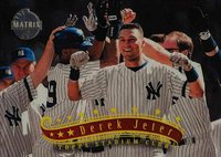 1997 Stadium Club #55 Derek Jeter Matrix Baseball Card