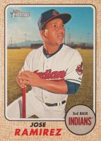 2017 Topps Heritage  #340 Jose Ramirez Baseball Card