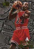 1995 Metal #212 Michael Jordan Basketball Card