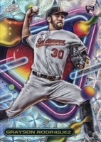 2023 Topps Cosmic Chrome #176 Grayson Rodriguez Nucleus Baseball Card