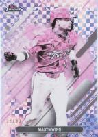 2025 Topps Finest #269 Masyn Winn Pearl Checkerboard Baseball Card