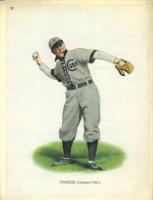 1912 Helmar Silks #97 Joe Tinker Baseball Card