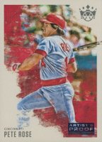 2020 Panini Diamond Kings #82 Pete Rose Artist Proof Blue Baseball Card