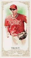 2012 Topps Allen & Ginter #140 Mike Trout Mini-Allen & Ginter Back Baseball Card