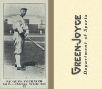 1916 Green-Joyce #62 Jacques Fournier Baseball Card