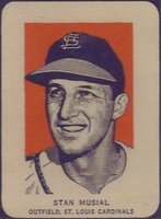 1952 Wheaties # Stan Musial Portrait Baseball Card