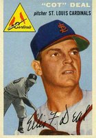 1954 Topps #192 Cot Deal Baseball Card