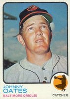 1973 Topps #9 Johnny Oates Baseball Card