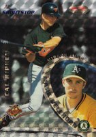 1996 Bowman's Best Mirror Image #4 Barry Larkin/Cal Ripken/Mark Bellhorn/Neifi Perez Atomic Refractor Baseball Card